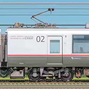 小田急30000形ロマンスカー「EXEα」デハ30504