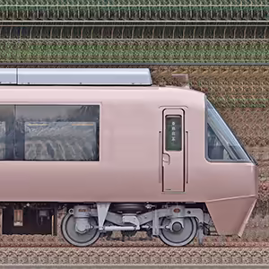 小田急30000形ロマンスカー「EXE」クハ30555