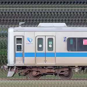 小田急8000形8055×4+3000形3256×6(海側)