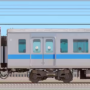 小田急3000形デハ3303（インペリアルブルー）