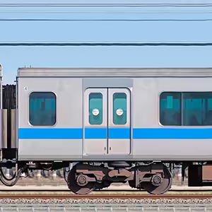 小田急3000形デハ3309（インペリアルブルー）