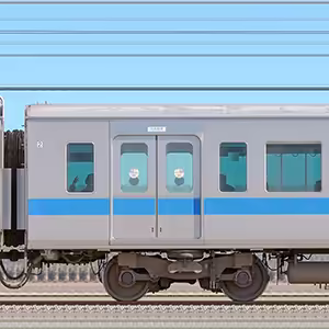 小田急3000形デハ3503（インペリアルブルー）