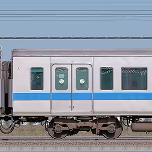 小田急3000形デハ3504（インペリアルブルー）