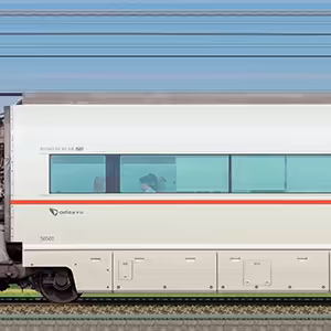 小田急50000形ロマンスカー「VSE」デハ50501 （ワラビーズ号）