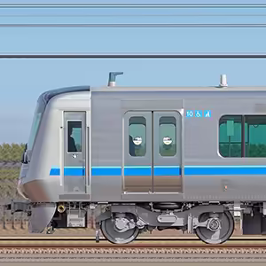 小田急5000形5051×10（山側）