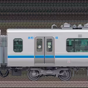 小田急5000形サハ5363（架線検測装置搭載車）