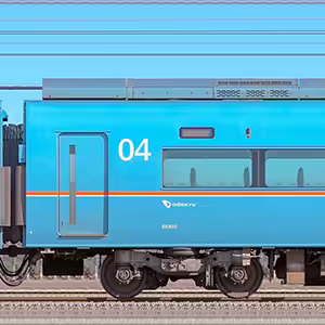 小田急60000形ロマンスカー「MSE」デハ60303