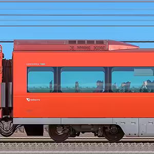 小田急70000形ロマンスカー「GSE」デハ70201