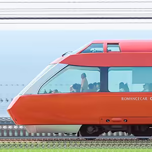 小田急70000形ロマンスカー「GSE」70052×7（海側）