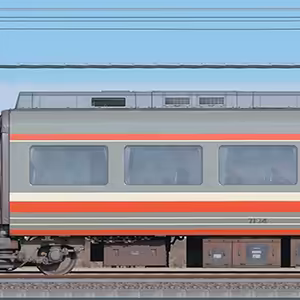 小田急7000形ロマンスカー「LSE」サハ7154