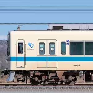 小田急8000形8055×4+3000形3251×6(山側)
