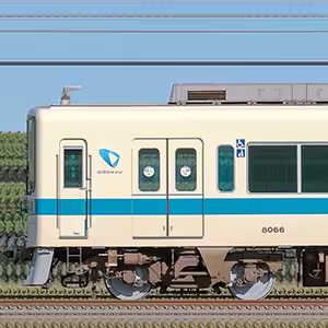 小田急8000形8066×4＋クヤ31「テクノインスペクター」（山側）