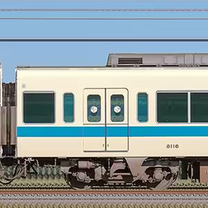 小田急8000形デハ8116
