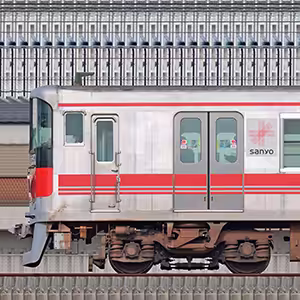 山陽5000系リニューアル車5702編成（海側）