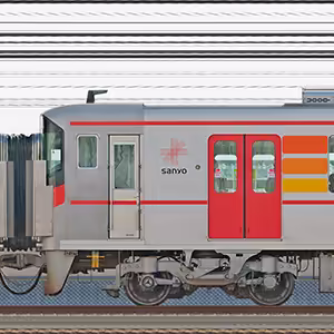 山陽電鉄6000系クモハ6001形（Mc3）