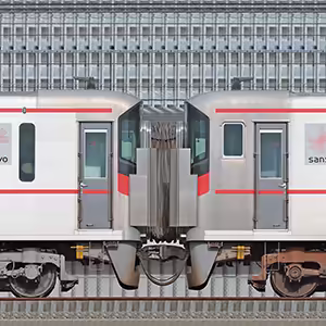 山陽6000系6003編成＋6002編成（海側）