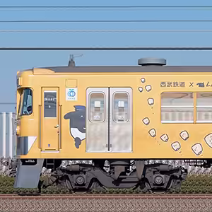 西武2000系2007編成「LAIMOラッピング電車」（1位側）