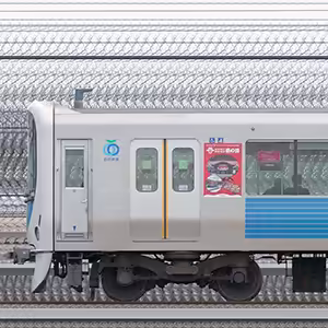 西武30000系（8次車）30103編成 沿線観光地PRラッピング（2位側）