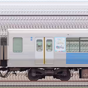 西武30000系モハ30903「西武グループこども応援プロジェクト ぼくのわたしのみらい絵トレイン」