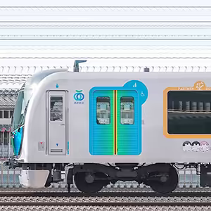 西武40000系40103編成「コウペンちゃんはなまるトレイン」（1位側）