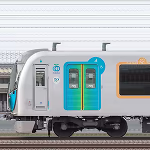 西武40000系40151編成「映画 STAND BY ME ドラえもん 2」ラッピング電車（1位側）