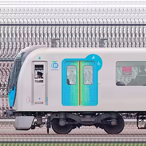 西武40000系40102編成（2位側）