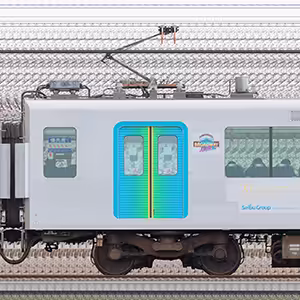 西武40000系「プリンスアイスワールドラッピングトレイン」モハ40206