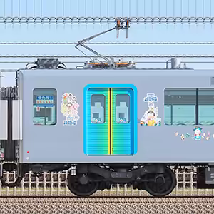 西武40000系モハ40251「映画ドラえもん」ラッピング