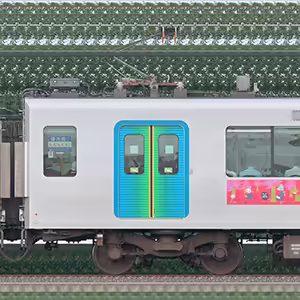 西武40000系「Moi!MOOMIN HANNO ラッピングトレイン」モハ40252