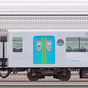 西武40000系「プリンスアイスワールドラッピングトレイン」モハ40306