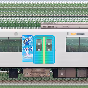 西武40000系（「Aqours」9周年記念ラッピングトレイン）モハ40355