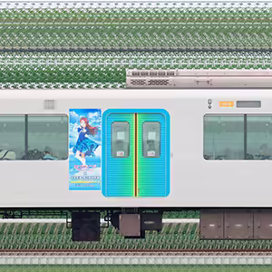 西武40000系（「Aqours」9周年記念ラッピングトレイン）サハ40455