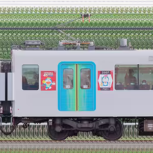 西武40000系「『映画ドラえもん』45周年記念イベント with 西武鉄道 ギャラリートレイン」モハ40501