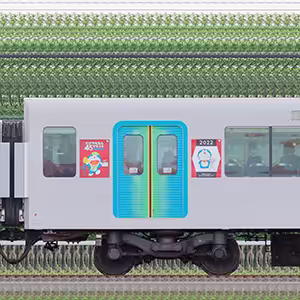 西武40000系「『映画ドラえもん』45周年記念イベント with 西武鉄道 ギャラリートレイン」サハ40701