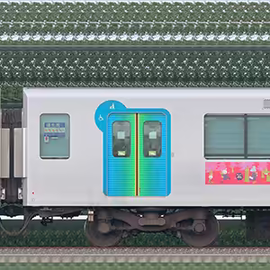 西武40000系「Moi!MOOMIN HANNO ラッピングトレイン」サハ40752