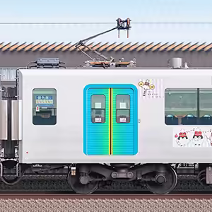 西武40000系モハ40803「コウペンちゃんはなまるトレイン」