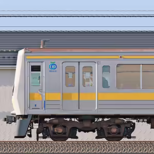 西武6000系6117編成「西武有楽町線開通40周年記念車両」（1位側）