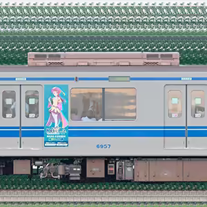西武6000系「『幻日のヨハネ』スタンプラリー記念トレイン」モハ6957