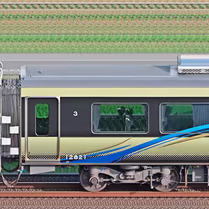 泉北高速12000系「泉北ライナー」サハ12821形 （T1）