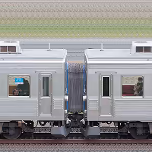 泉北高速3000系3519編成＋3523編成（復刻デザイン・海側）