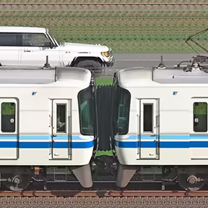  7000系 7509編成＋7551編成（海側） 