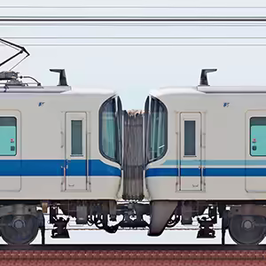  7020系 7571編成＋7523編成（山側） 