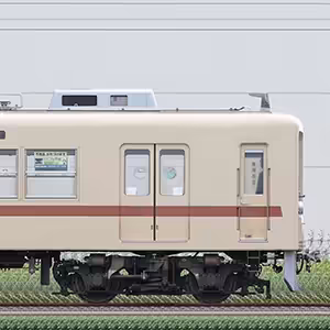 新京成8000形クハ8511（茶色帯リバイバルカラー）
