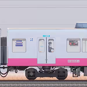 新京成8800形サハ8808-4