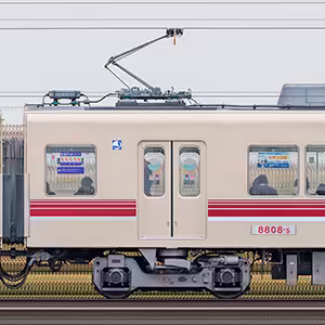 新京成8800形「8800形千葉線直通色 復刻塗装電車」モハ8808-5