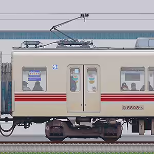 新京成8800形モハ8808-5（京成千葉線直通カラー）