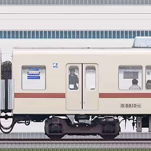 新京成8800形モハ8810-2 （旧塗装）