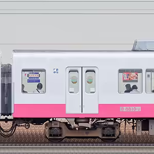 新京成8800形モハ8810-2（床下機器更新・内装リニューアル車）