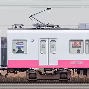新京成8800形モハ8810-5（床下機器更新・内装リニューアル車）