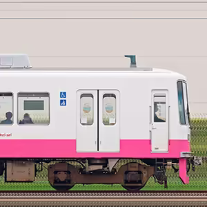 新京成8800形クハ8813-1（機器更新・内装リニューアル車）